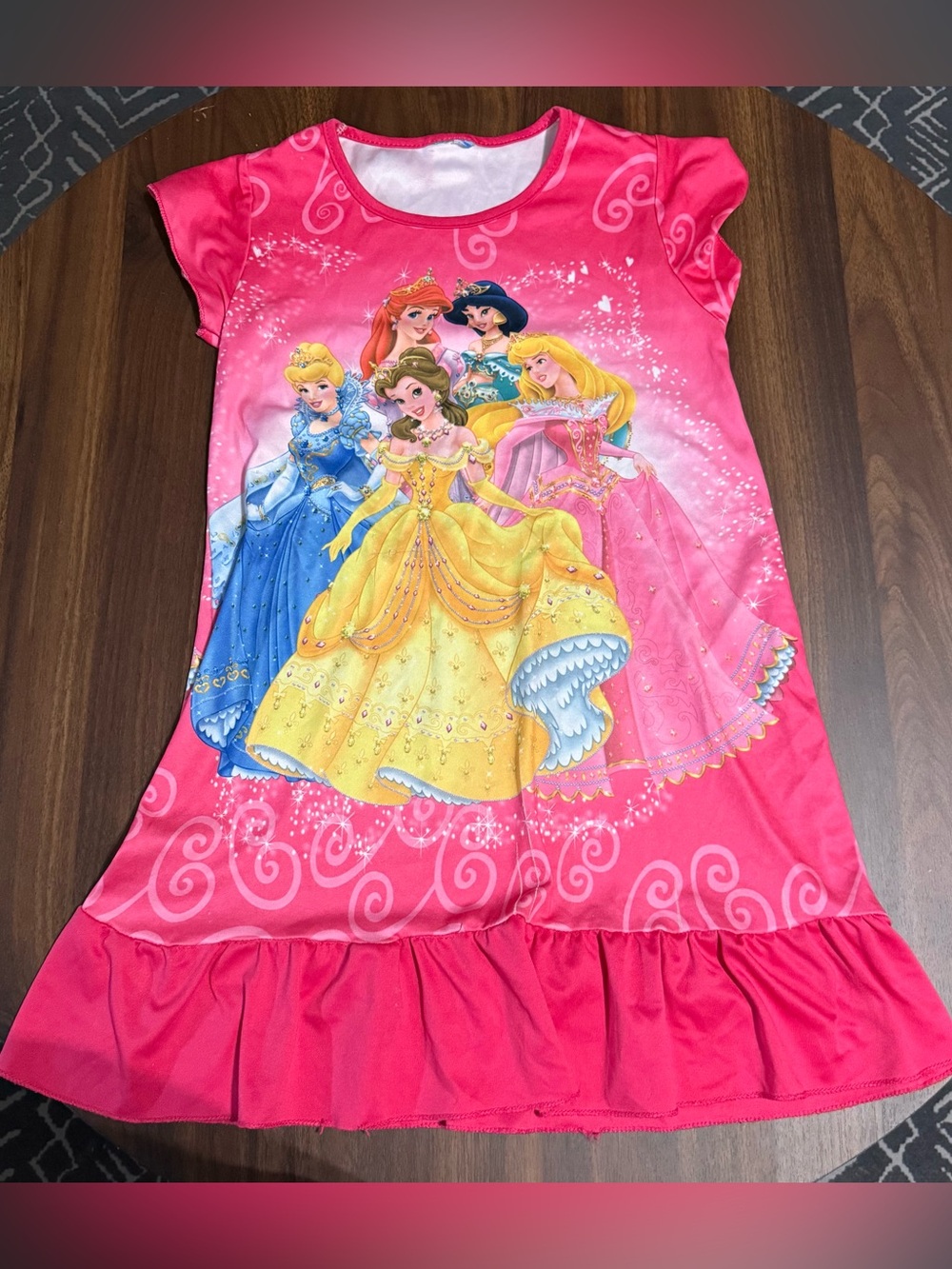 Girls Disney princess nightgown